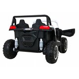 Buggy Otroški ATV štirikolesnik Buggy na akumulator 4x4 - dvosed - bel | Shoptok.si