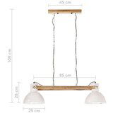  Viseća svjetiljka 25 W bijela 109 cm E27 | shoptok.hr
