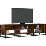 vidaXL TV omarica dimljeni hrast 180x40x46 cm inženirski les Cene