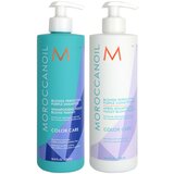 Moroccanoil set blond purple 500ml+500ml šampon i condicioner cene