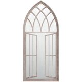  Ogledalo boja pijeska 100x45 cm željezno za unutarnju upotrebu | shoptok.hr