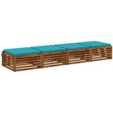  Jastučići za sjedenje SOEST 4 kom. 100% poliester Tirkizna | shoptok.hr