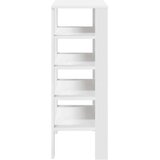 vidaXL stalak za cipele bijeli 61x32x87,5 cm od konstruiranog drva | shoptok.hr