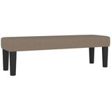  S oprugama i madracem smeđesivi 140 x 190 cm od tkanine | shoptok.hr