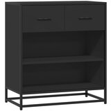 Maison Chic Komoda - Predalnik črna 68x35x76 cm inženirski les, (21715865) Cene
