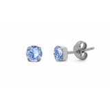 Victoria Cruz celina light sapphire mindjuše sa swarovski kristalom ( a3736-09ht ) Cene