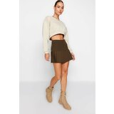 Trendyol Skirt - Khaki - Mini Cene