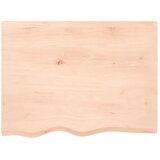 Stolna ploča 80x60x(2-6) cm od netretirane masivne hrastovine | shoptok.hr