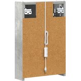  Kopalniška ogledalna omara Betonsko siva 33 x 11,5 x 50 cm, (5000233144) | Shoptok.si