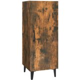  Komoda boja dimljenog hrasta 34 5x34x90 cm konstruirano drvo | shoptok.hr
