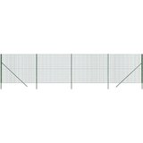  Ograda od žičane mreže zelena 2 x 10 m od pocinčanog čelika | shoptok.hr