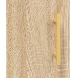 Visoka komoda hrasta sonome 69,5x34x180cm od konstruiranog drva | shoptok.hr