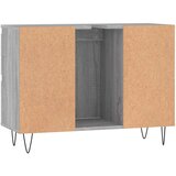  Kupaonski ormarić siva boja hrasta 80 x 33 x 60 cm drveni | shoptok.hr