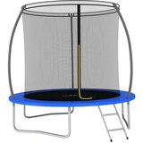 The Living Store Trampolin komplet okrogel 244x55 cm 100 kg - Komplet Trampolina, (22007204) u