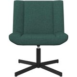  Stolica na kotačiće Tamnozelena 63 x 75 x 76 cm tkanina | shoptok.hr
