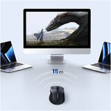 Ugreen Miš ergonomski, bežični, crni | shoptok.hr