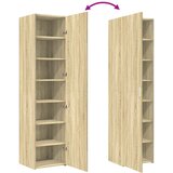  Visoka komoda hrasta sonome 45x42,5x185cm od konstruiranog drva | Eponuda.com