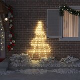  LED Božićno drvce s zemljanim klinovima Topla bijela 182 cm | shoptok.hr