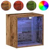 Floating Shelf with LED Light s policom Smeđa 40 x 28,5 x 40 cm | shoptok.hr