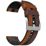 INF Pašček za uro za HUAWEI GT3 Pro, SUUNTO 9 Peak in več Brown+Black, (21401851) | Shoptok.si