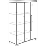 Paidi OTROŠKA OMARA ZA OBLAČILA Kira 135,3/193,1/55,6 cm | Shoptok.si