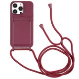 INORCO Ovitek, odporen proti udarcem za iPhone 14 Pro Max, tekoči silikonski ovitek za telefon proti padcem z režo za kartice, trak, (22035729) Cene
