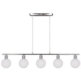 Candellux Lighting Visilica u srebrnoj boji sa staklenim sjenilom 10x82 cm Oden - | shoptok.hr