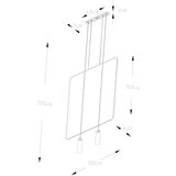  Visilica RANA 2 crna | shoptok.hr