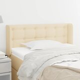  Uzglavlje s ušima krem 93x16x78/88 cm od tkanine | shoptok.hr