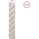  Uže od jute 16 mm Bijela 100% Juta Tossa - 16 mm 100 m Bijela | shoptok.hr