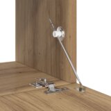 vidaXL Set TV komoda s pohranom s vratima 4 pcs Umjetnička hrastovina | shoptok.hr
