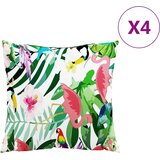 Ukrasni jastuci 4 kom šareni 60 x 60 cm od tkanine | shoptok.hr