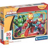 Clementoni Iron Man i njegovi čudesni prijatelji puzzle od 30 dijelova - | shoptok.hr
