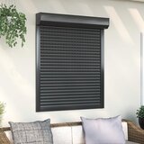  Roletna Antracit 100 x 120 cm Aluminij i poliuretan | shoptok.hr