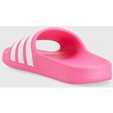 Adidas Otroški natikači ADILETTE AQUA K roza barva | Shoptok.si