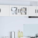  Zidni stakleni ormarić 2 pcs Bijelo 40 x 31 x 40 cm | shoptok.hr