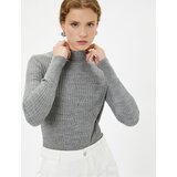 Koton Half Turtleneck Sweater Knitwear Slim Fit Cene