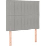  Okvir za krevet bez madraca svjetlosivi 90x190 cm od tkanine | shoptok.hr
