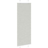 vidaXL Plisirana roleta svijetlosiva 75x200 cm širina tkanine 74,4 cm | shoptok.hr