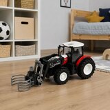 Rc Red Remote Controlled Agricultural Tractor with Bale Gripper 1:24 | Shoptok.si