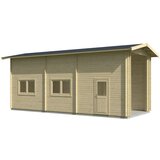 Male kuće CARAVAN GARAŽA 390 × 884 cm sa šindrom | shoptok.hr