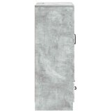  Strani šal Betonsko siva 66 x 34,5 x 92 cm Inženirski les, (5000217746) | Shoptok.si