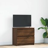 TV ormarić smeđa boja hrasta 60x35x54 cm konstruirano drvo | shoptok.hr