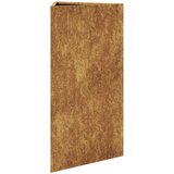 vidaXL Vrtno korito 2 kosa trikotnik 40x34,5x70 cm korten jeklo | Shoptok.si