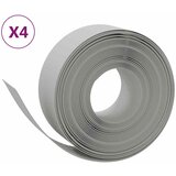  Vrtne ivice 4 kom sive 10 m 20 cm od polietilena | shoptok.hr