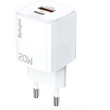  PI-D73 Punjač Plugi, QC3.0 PD3.0, PPS, USB-PD, 38W, Beli | Eponuda.com