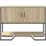  Konzolni stol boja hrasta 100 x 35 x 74 5 cm konstruirano drvo | shoptok.hr