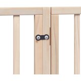 Vrata za pse s vratašcima 12 panela sklopiva 600 cm drvo topole | shoptok.hr