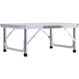  Sklopivi stol za kampiranje bijeli aluminijski 60 x 45 cm | shoptok.hr