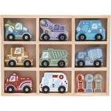2Kids Toys Wooden Car Set komplet igrač 2y+ 12 kos Slike